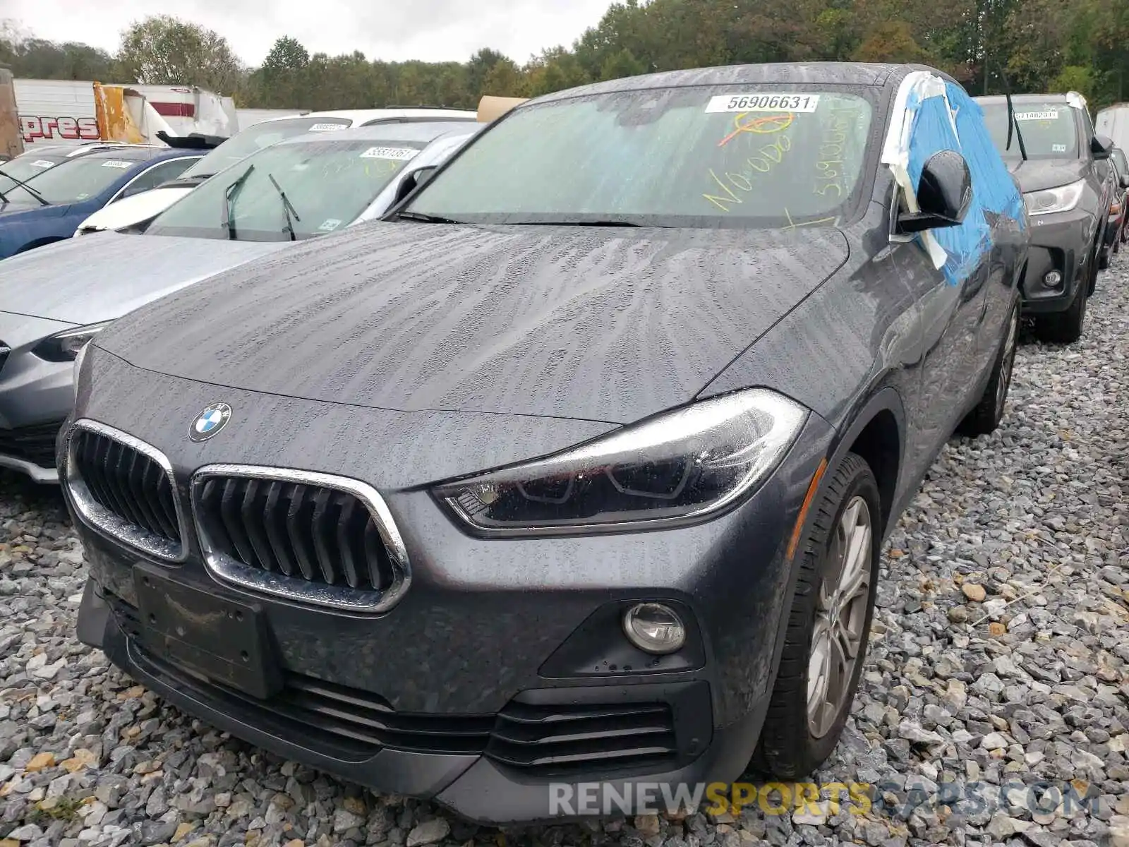 2 Photograph of a damaged car WBXYJ3C50KEP77540 BMW X2 2019