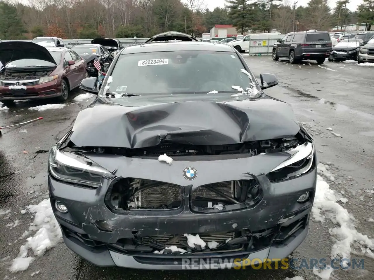 5 Photograph of a damaged car WBXYJ3C51K5N42631 BMW X2 2019