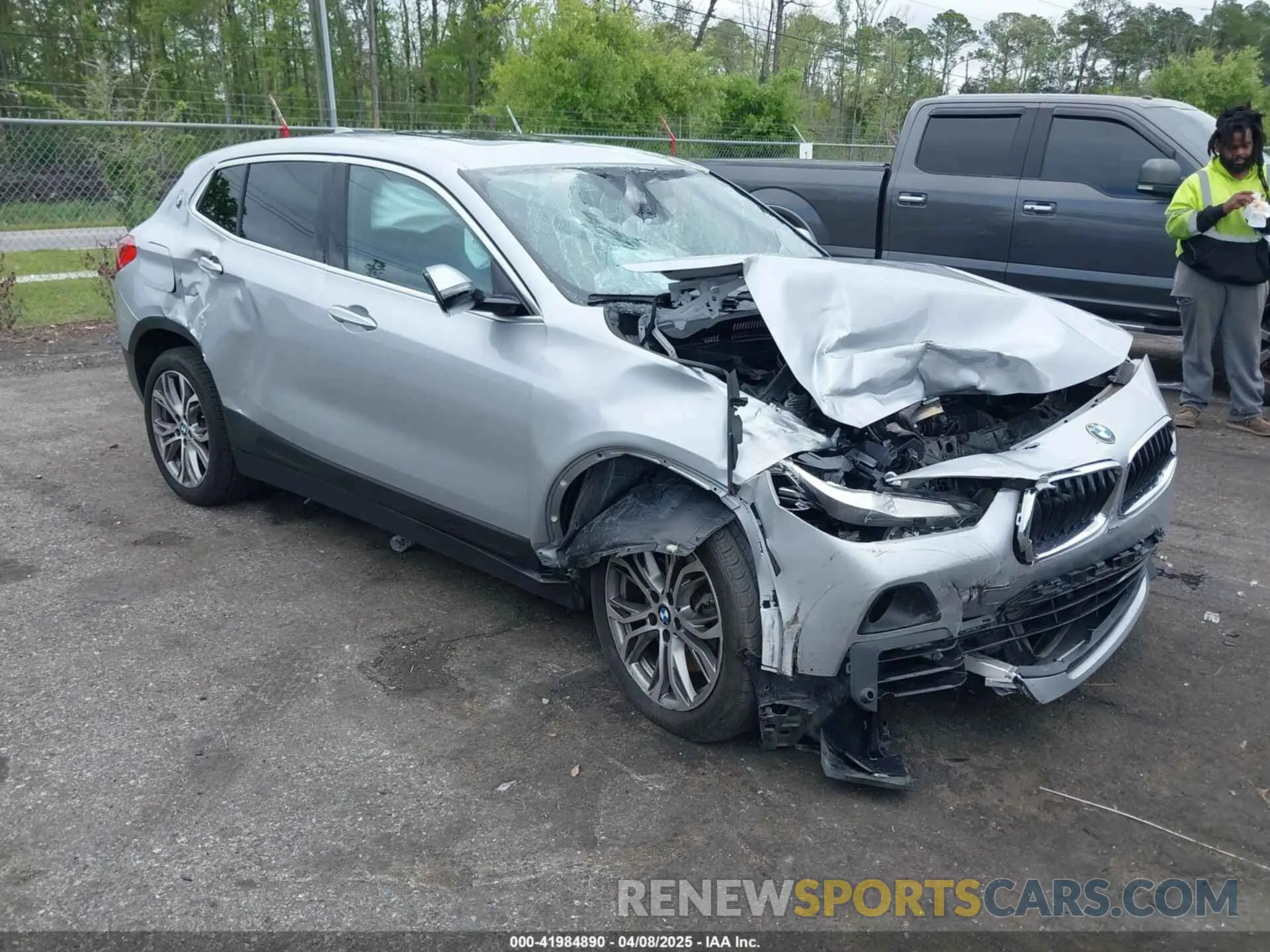1 Photograph of a damaged car WBXYJ3C51KEP77367 BMW X2 2019