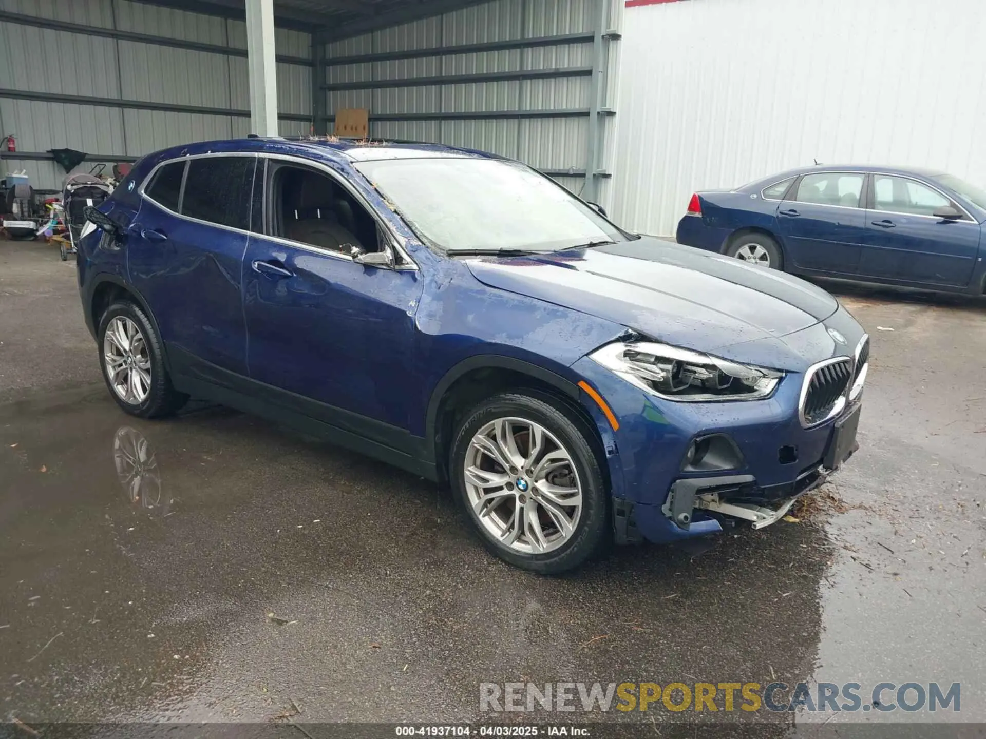 1 Photograph of a damaged car WBXYJ3C52K5N10612 BMW X2 2019