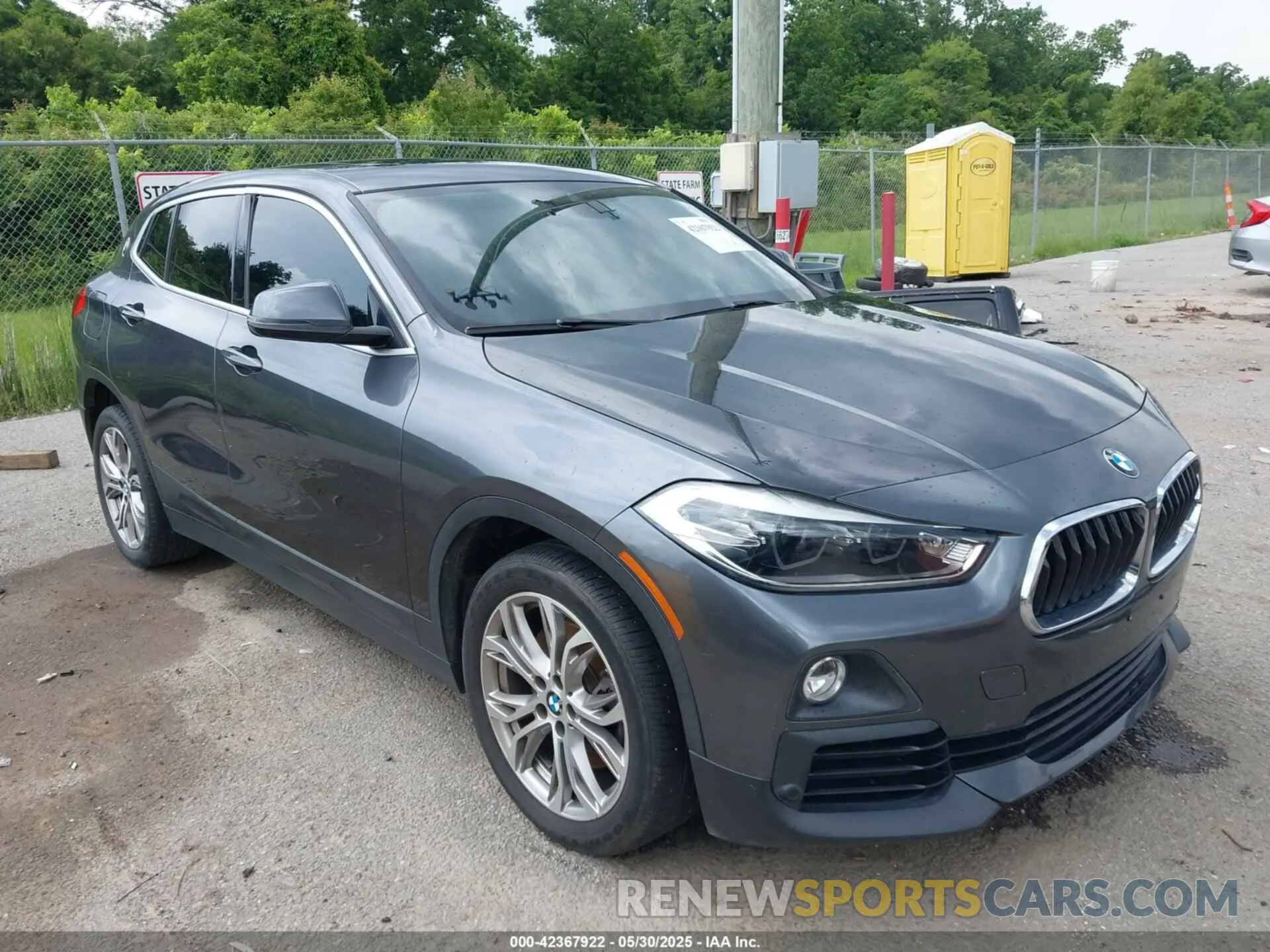 1 Photograph of a damaged car WBXYJ3C57KEP77308 BMW X2 2019