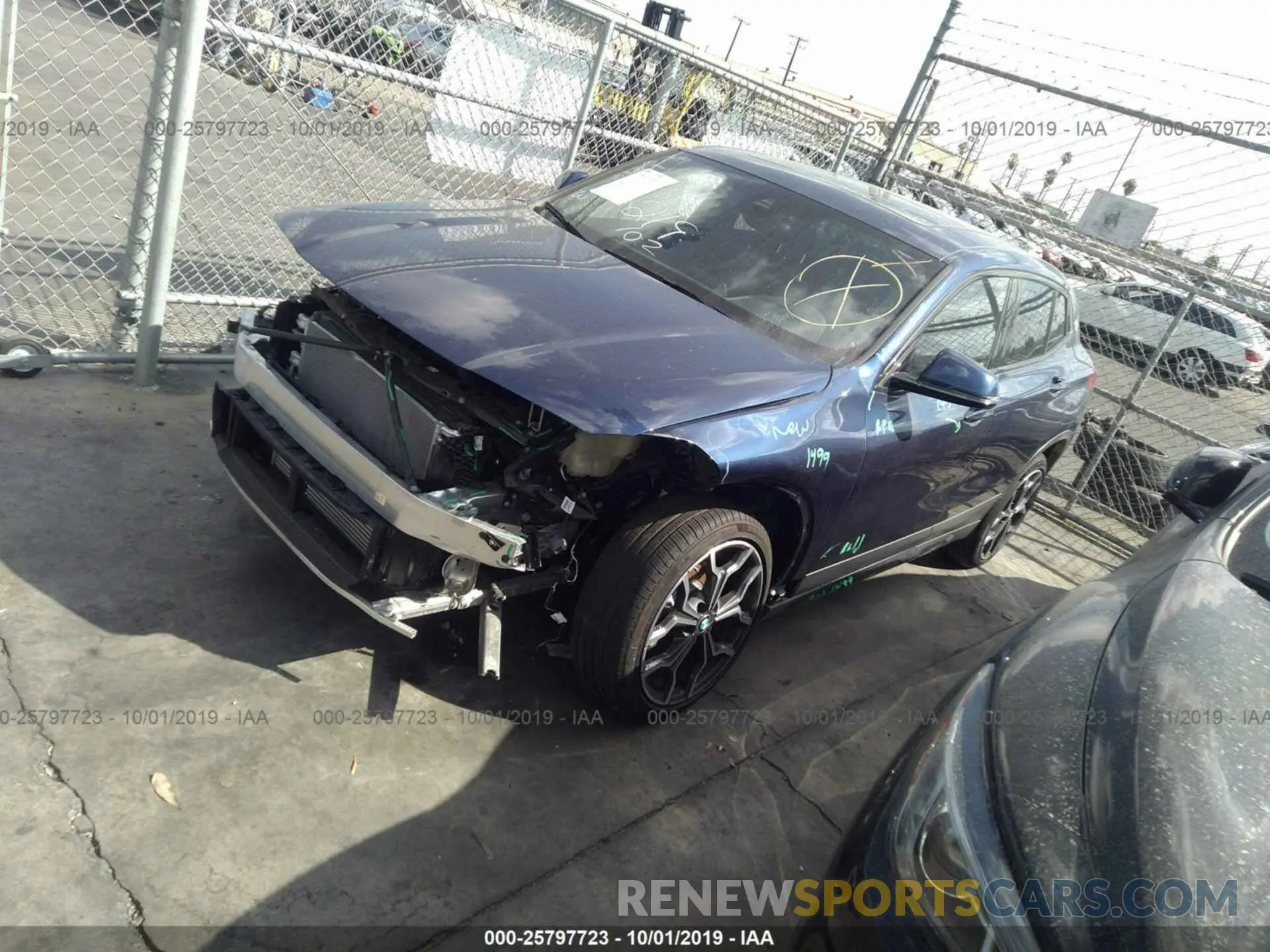 2 Photograph of a damaged car WBXYJ3C57KEP77633 BMW X2 2019