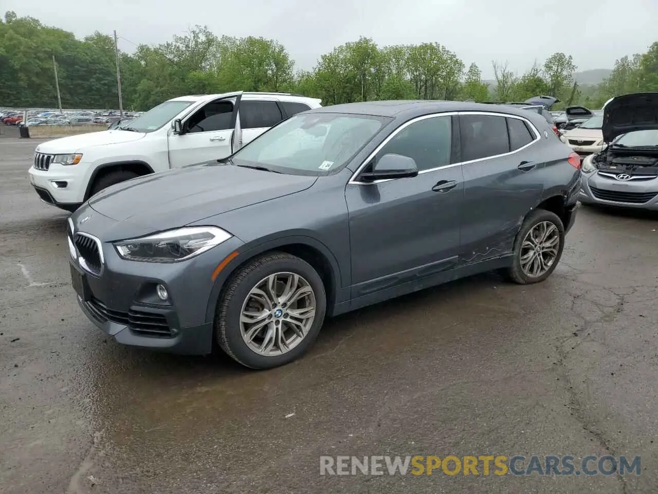 1 Photograph of a damaged car WBXYJ3C58KEP77303 BMW X2 2019