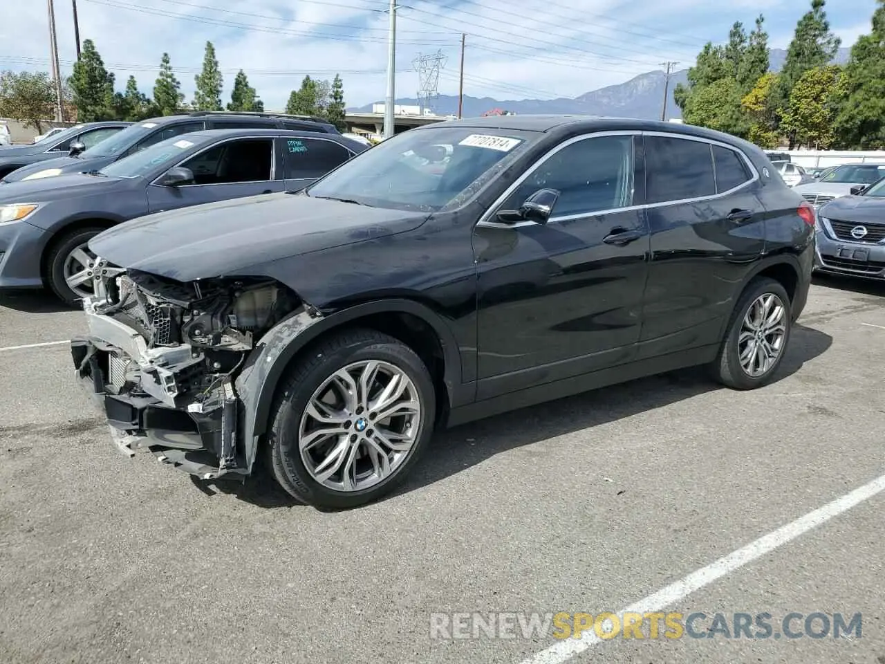 1 Photograph of a damaged car WBXYJ3C59KEP77102 BMW X2 2019
