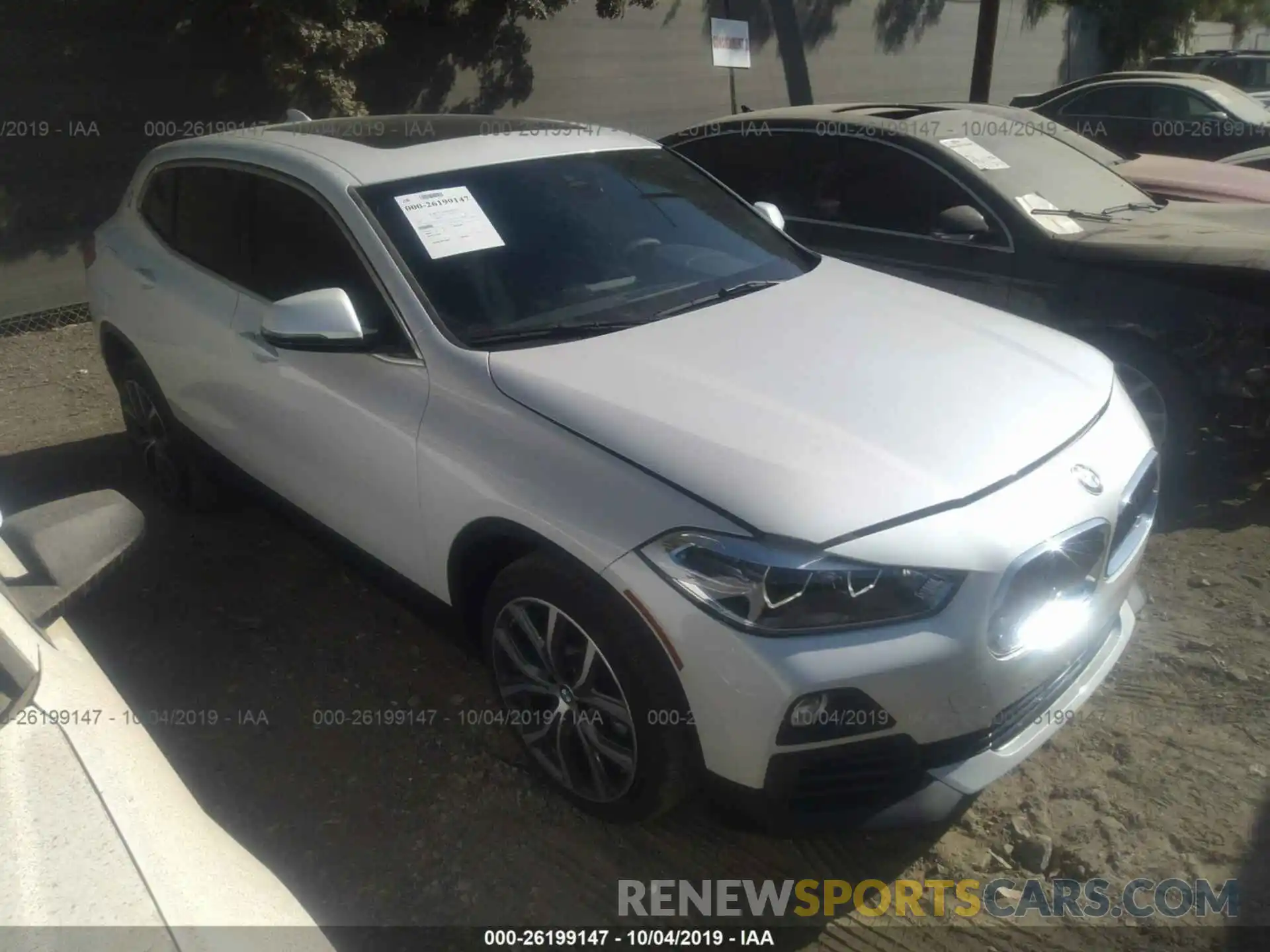 1 Photograph of a damaged car WBXYJ3C59KEP77584 BMW X2 2019