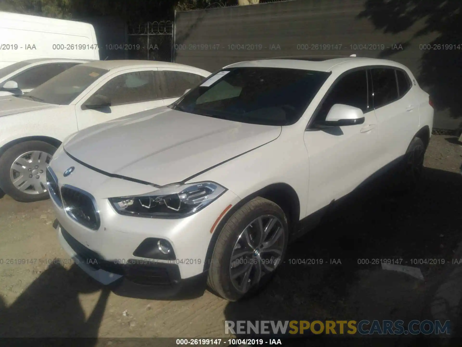 2 Photograph of a damaged car WBXYJ3C59KEP77584 BMW X2 2019