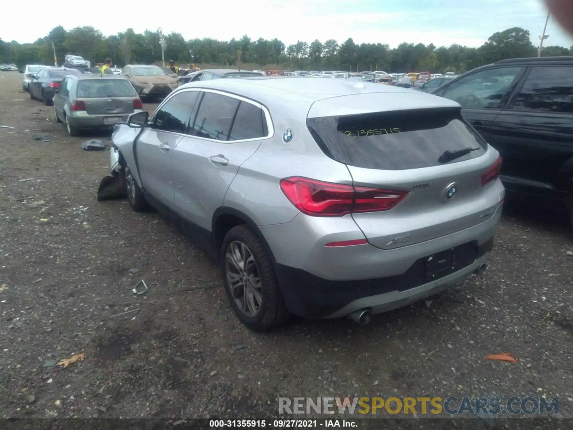 3 Photograph of a damaged car WBXYJ3C5XK5N66779 BMW X2 2019