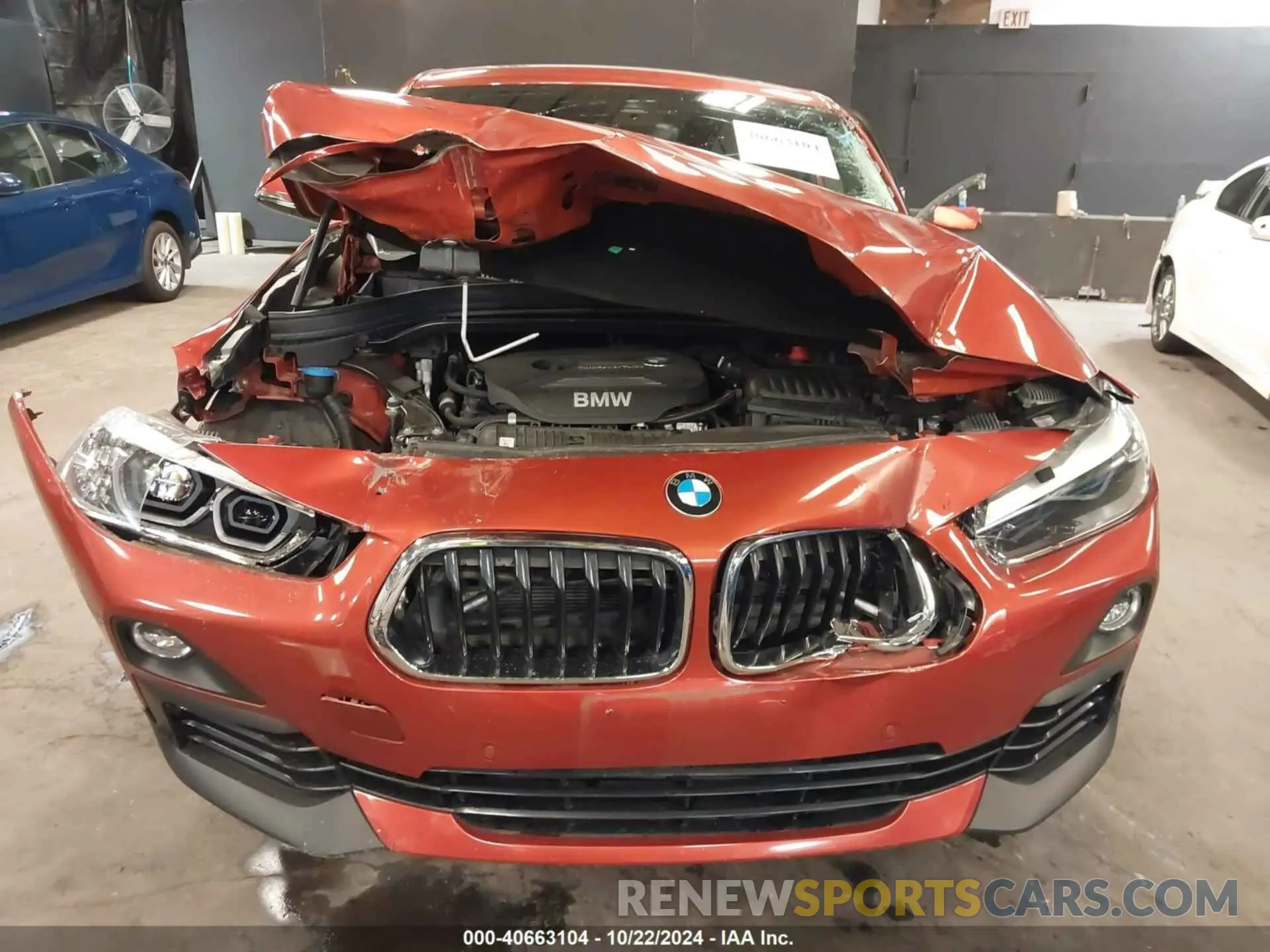 12 Photograph of a damaged car WBXYJ5C51K5N36971 BMW X2 2019