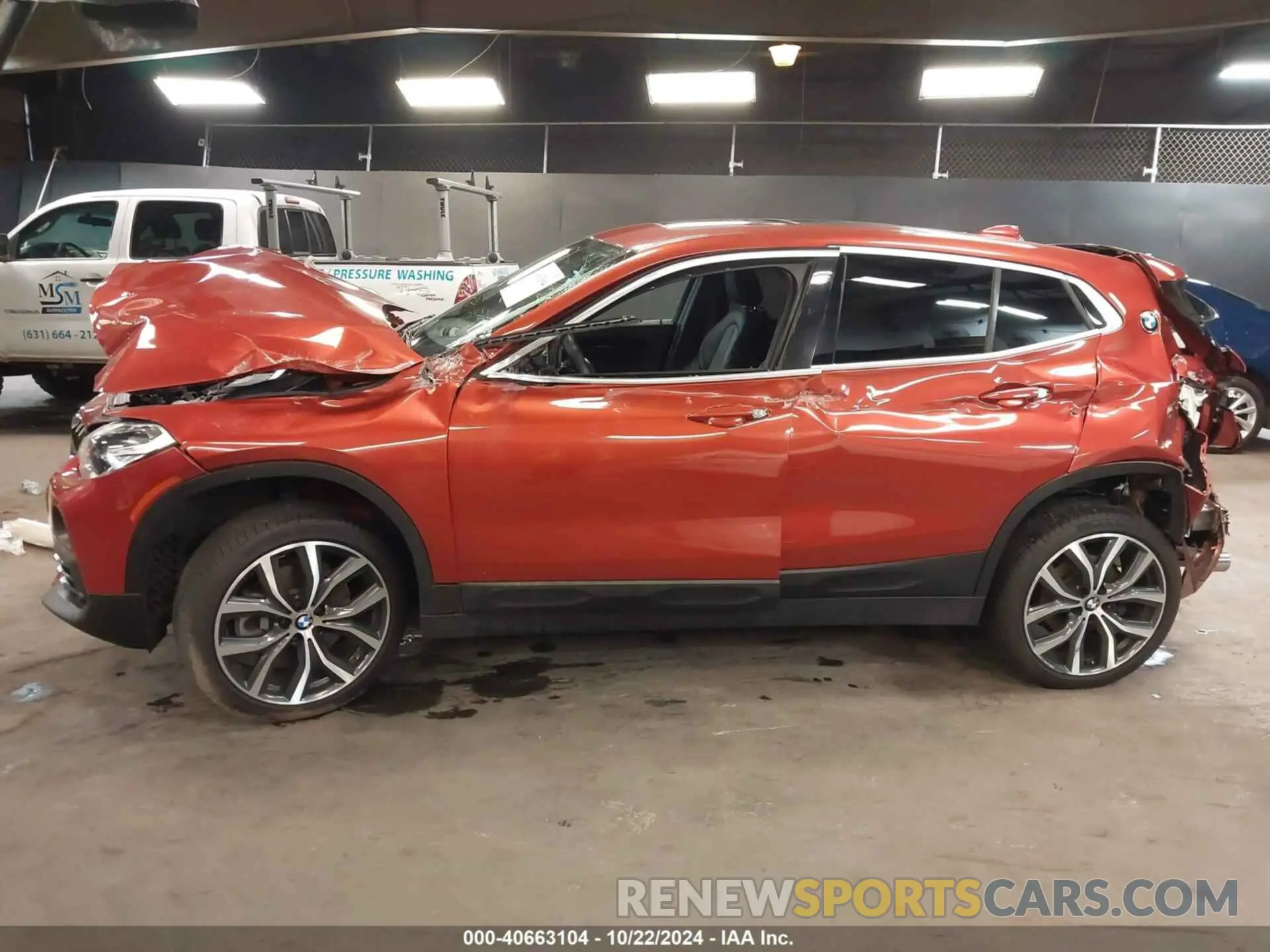 14 Photograph of a damaged car WBXYJ5C51K5N36971 BMW X2 2019