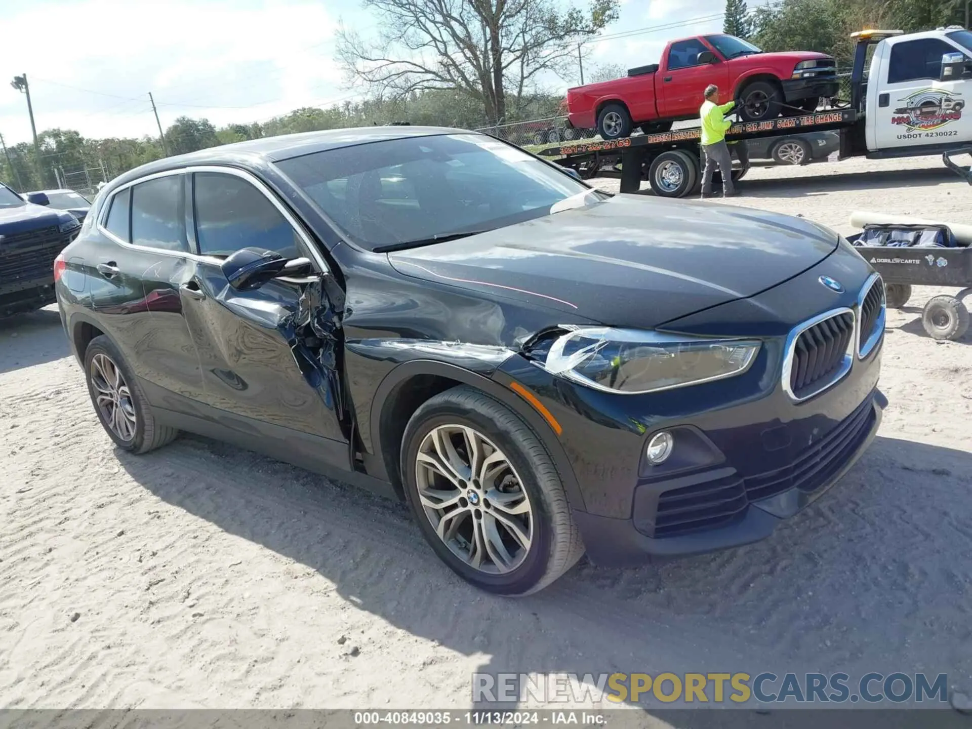 1 Photograph of a damaged car WBXYJ5C52K5N01596 BMW X2 2019