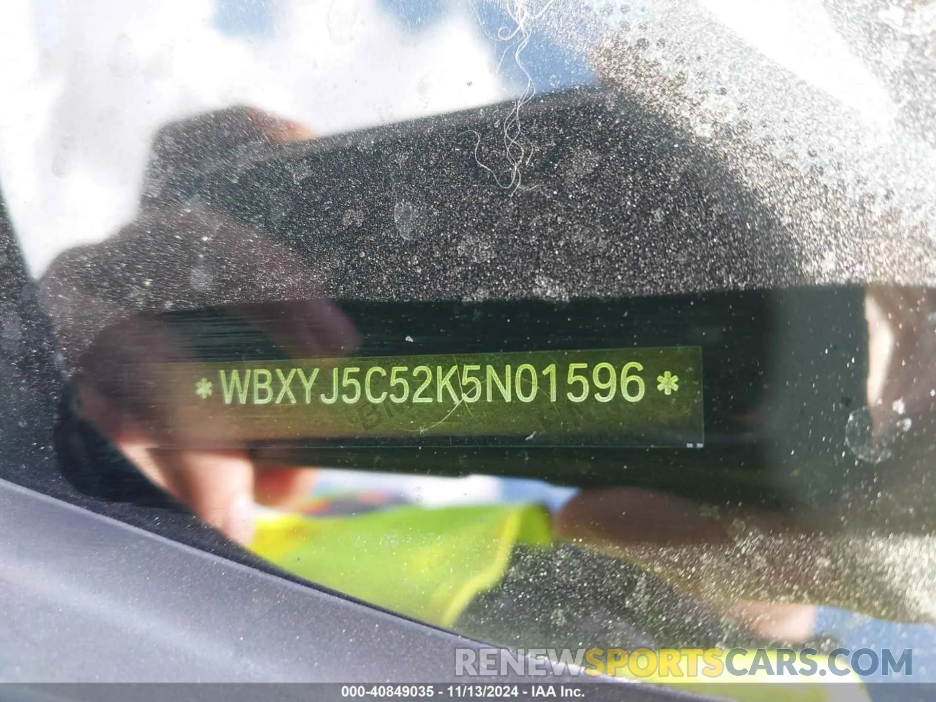 9 Photograph of a damaged car WBXYJ5C52K5N01596 BMW X2 2019