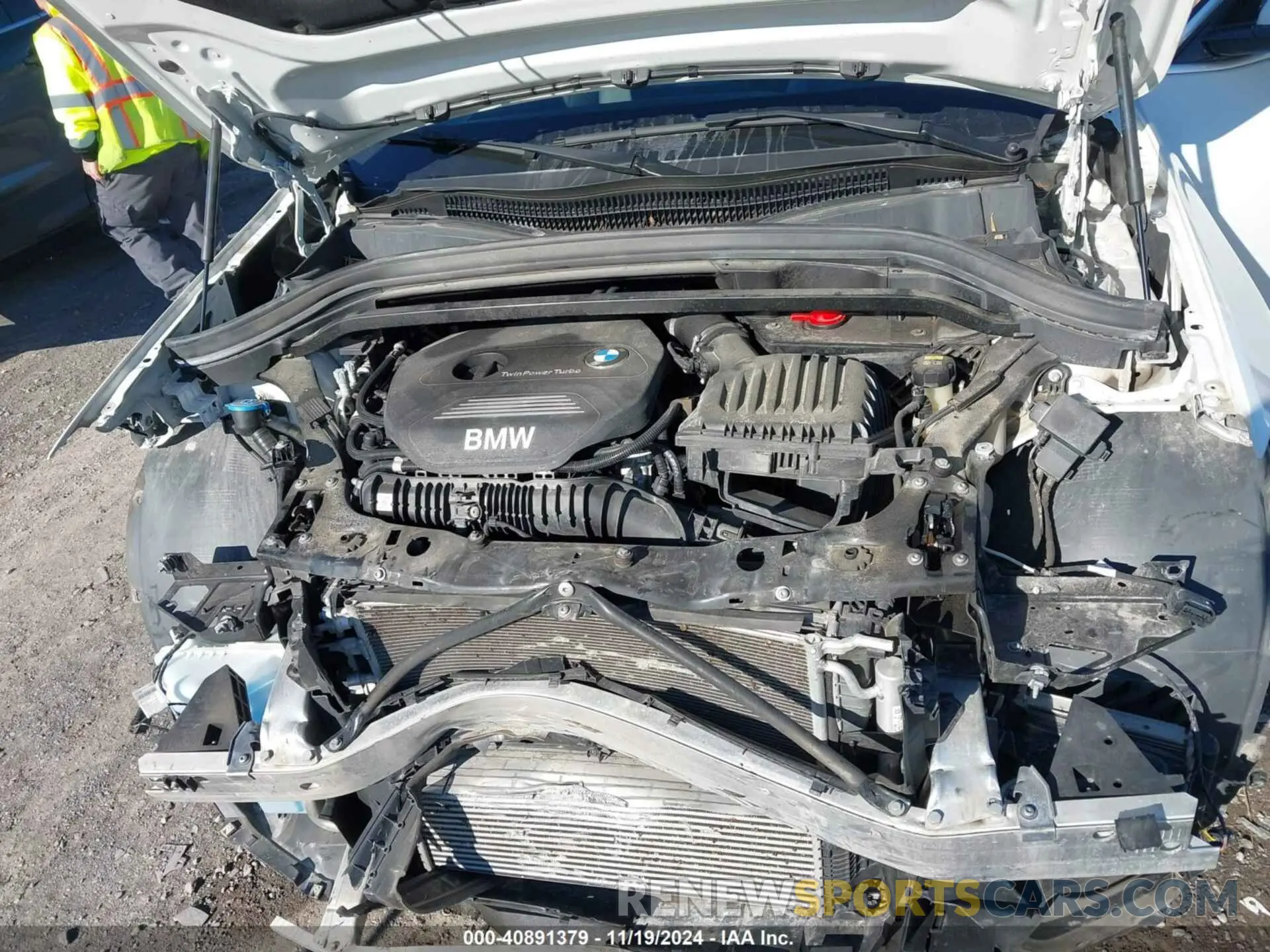 10 Photograph of a damaged car WBXYJ5C54K5N63579 BMW X2 2019