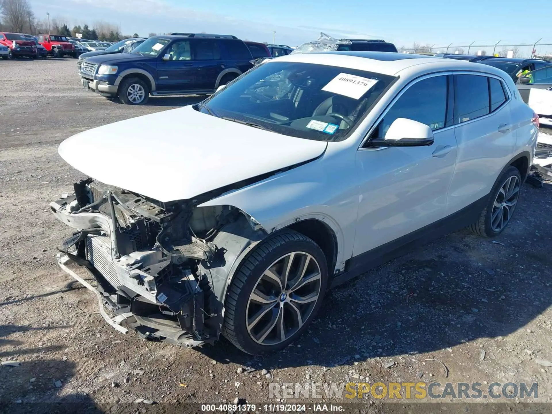 2 Photograph of a damaged car WBXYJ5C54K5N63579 BMW X2 2019
