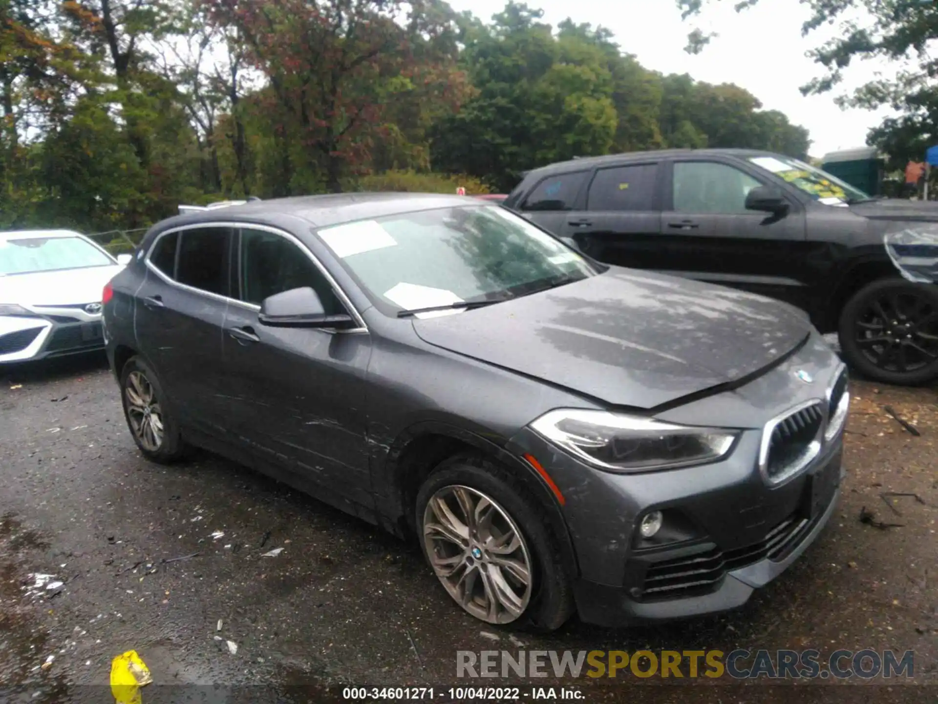 1 Photograph of a damaged car WBXYJ5C55KEF83584 BMW X2 2019