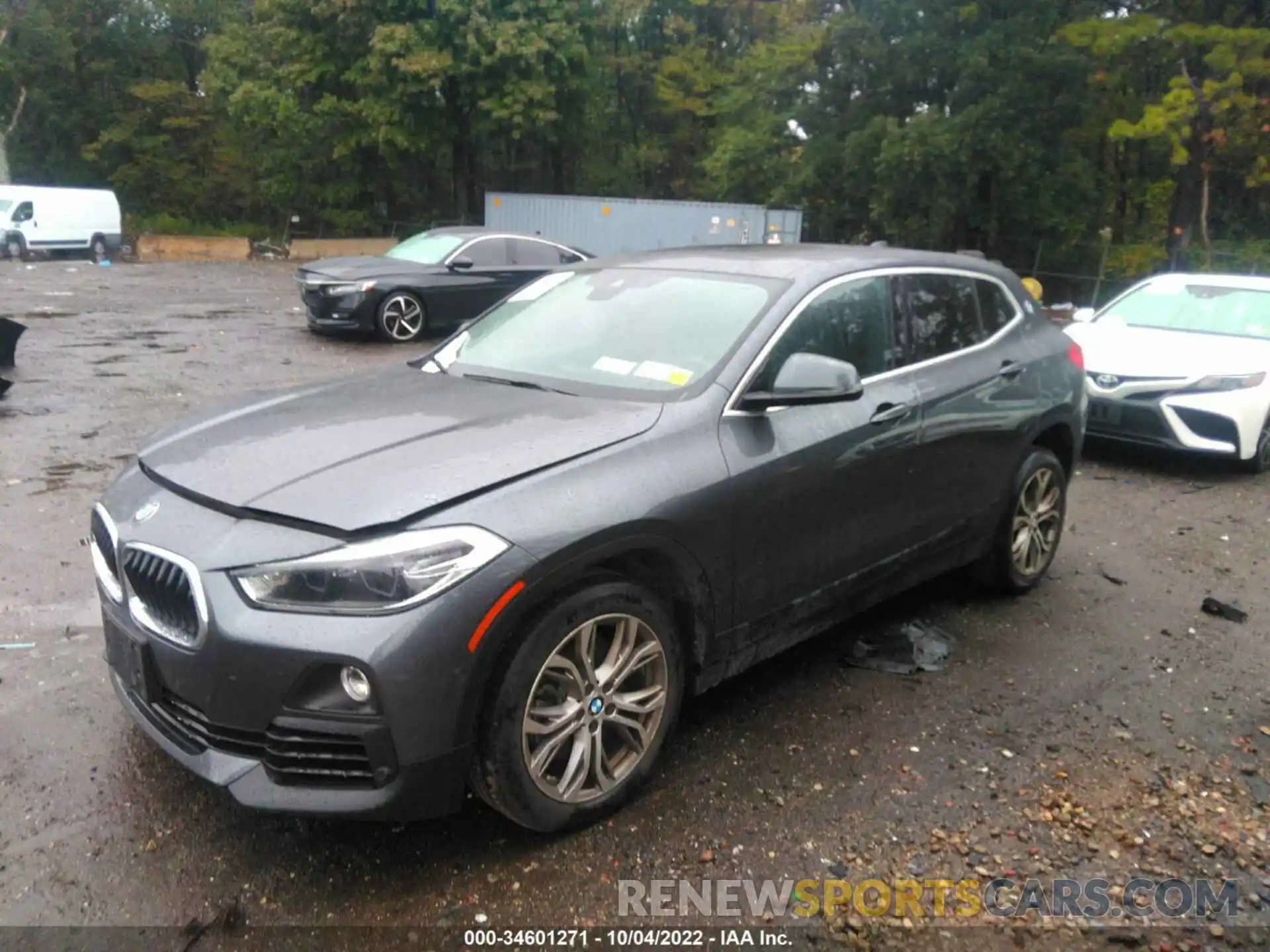 2 Photograph of a damaged car WBXYJ5C55KEF83584 BMW X2 2019