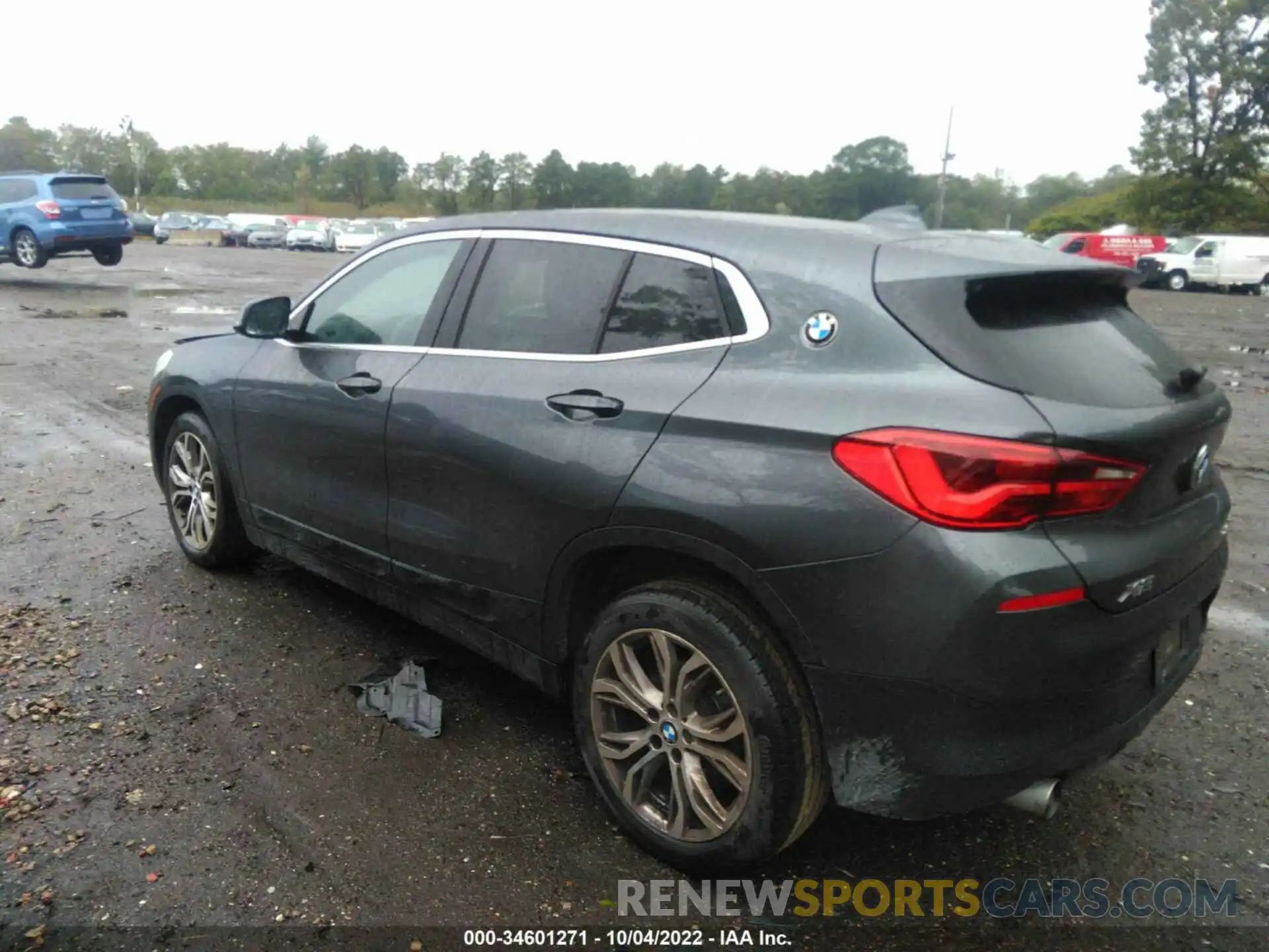 3 Photograph of a damaged car WBXYJ5C55KEF83584 BMW X2 2019