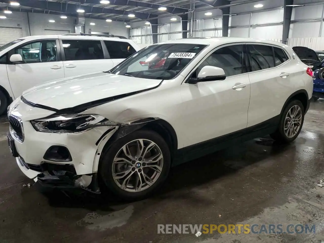 1 Photograph of a damaged car WBXYJ5C56K5N62613 BMW X2 2019