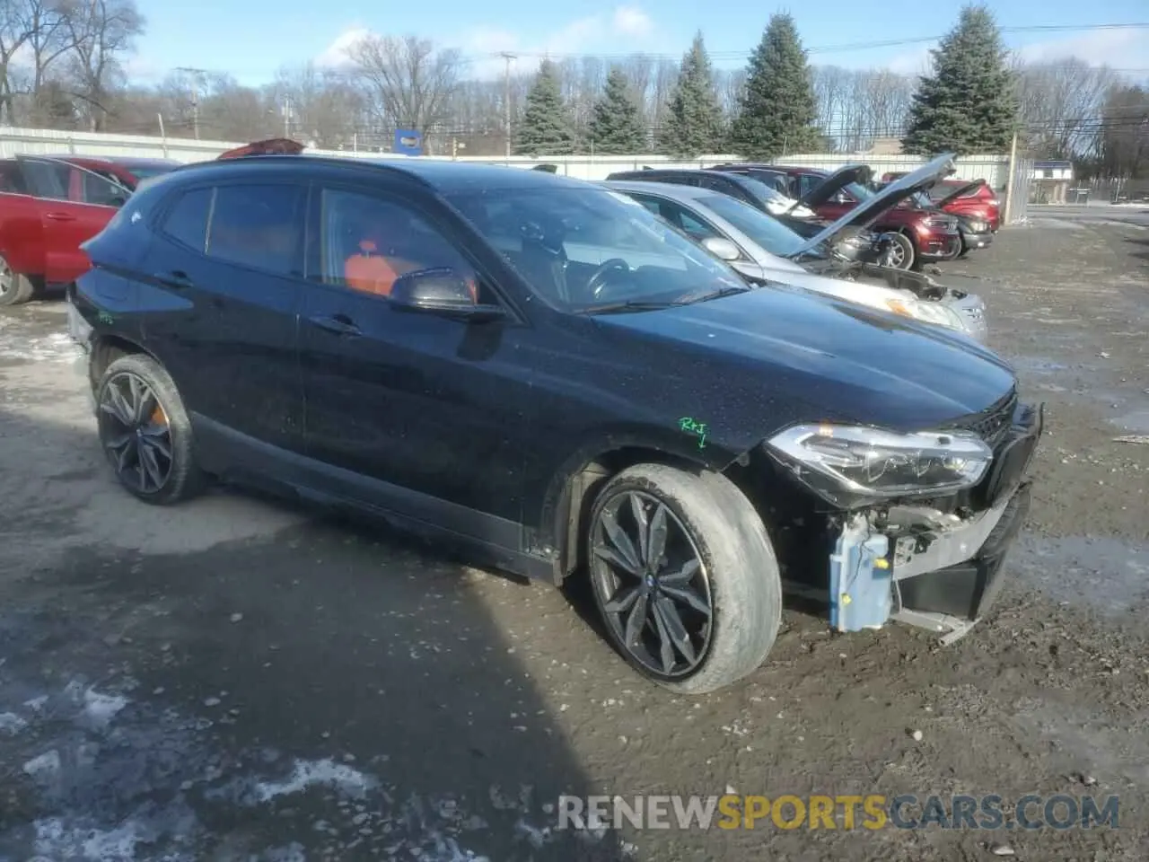 4 Photograph of a damaged car WBXYJ5C57KEF83523 BMW X2 2019