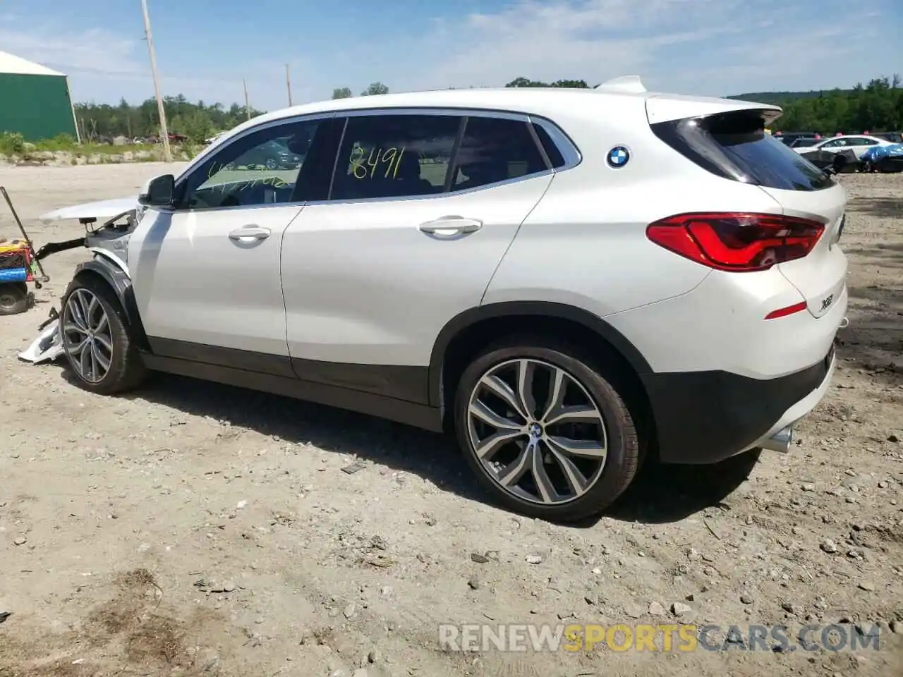 3 Photograph of a damaged car WBXYJ5C5XK5N75302 BMW X2 2019