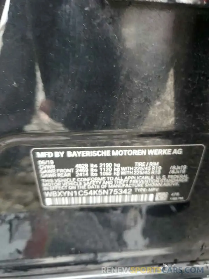 15 Photograph of a damaged car WBXYN1C54K5N75342 BMW X2 2019