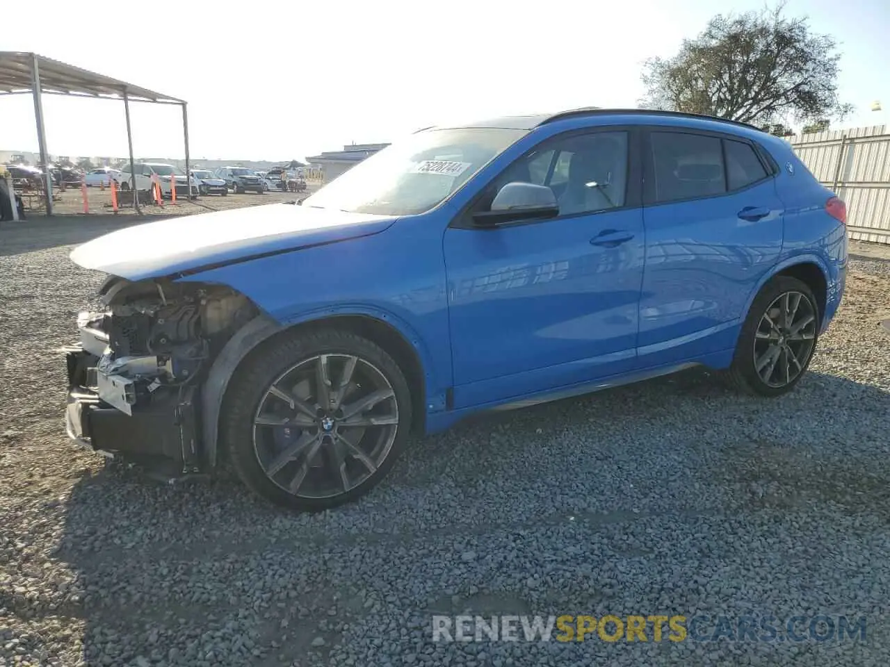 1 Photograph of a damaged car WBXYN1C58KEF29340 BMW X2 2019