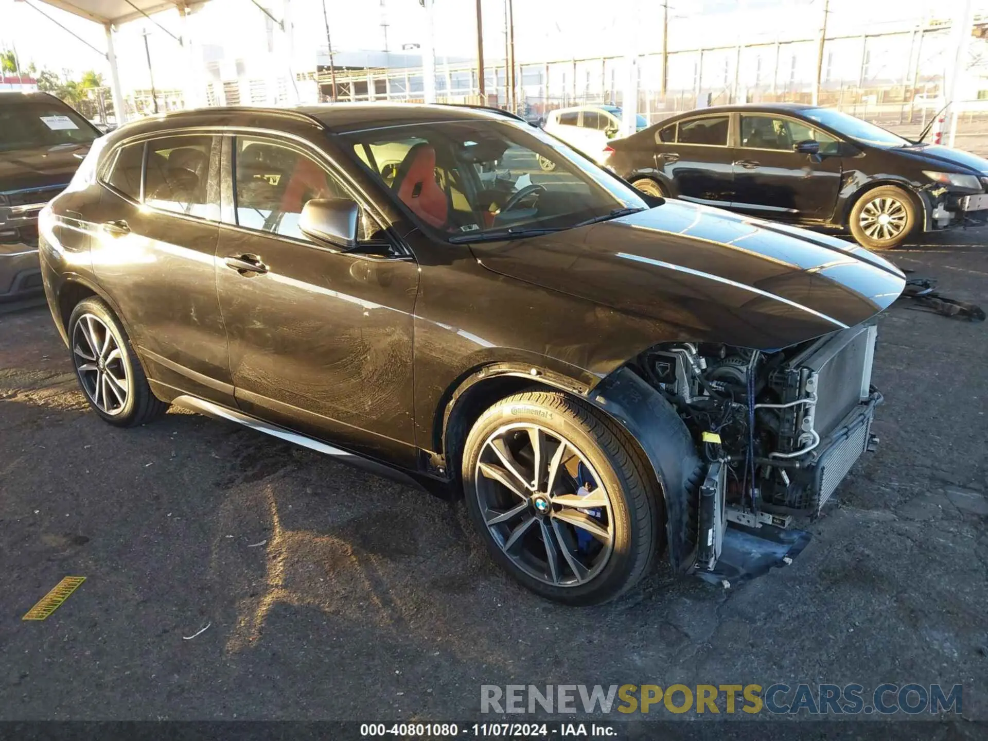 1 Photograph of a damaged car WBXYN1C59KEF29752 BMW X2 2019