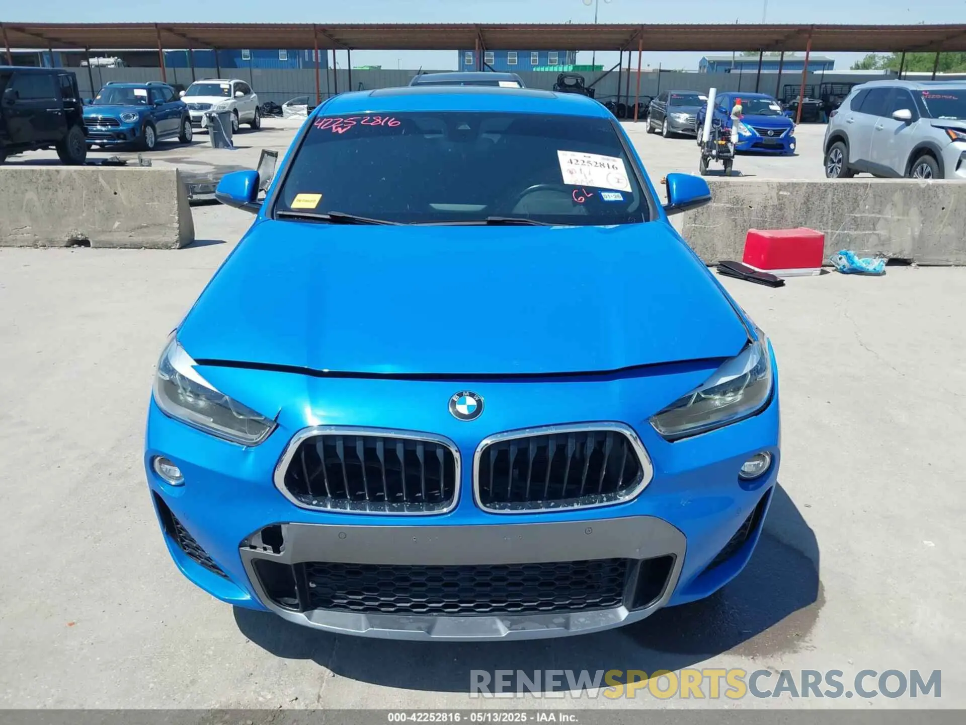 12 Photograph of a damaged car WBXYH9C02L5P23435 BMW X2 2020