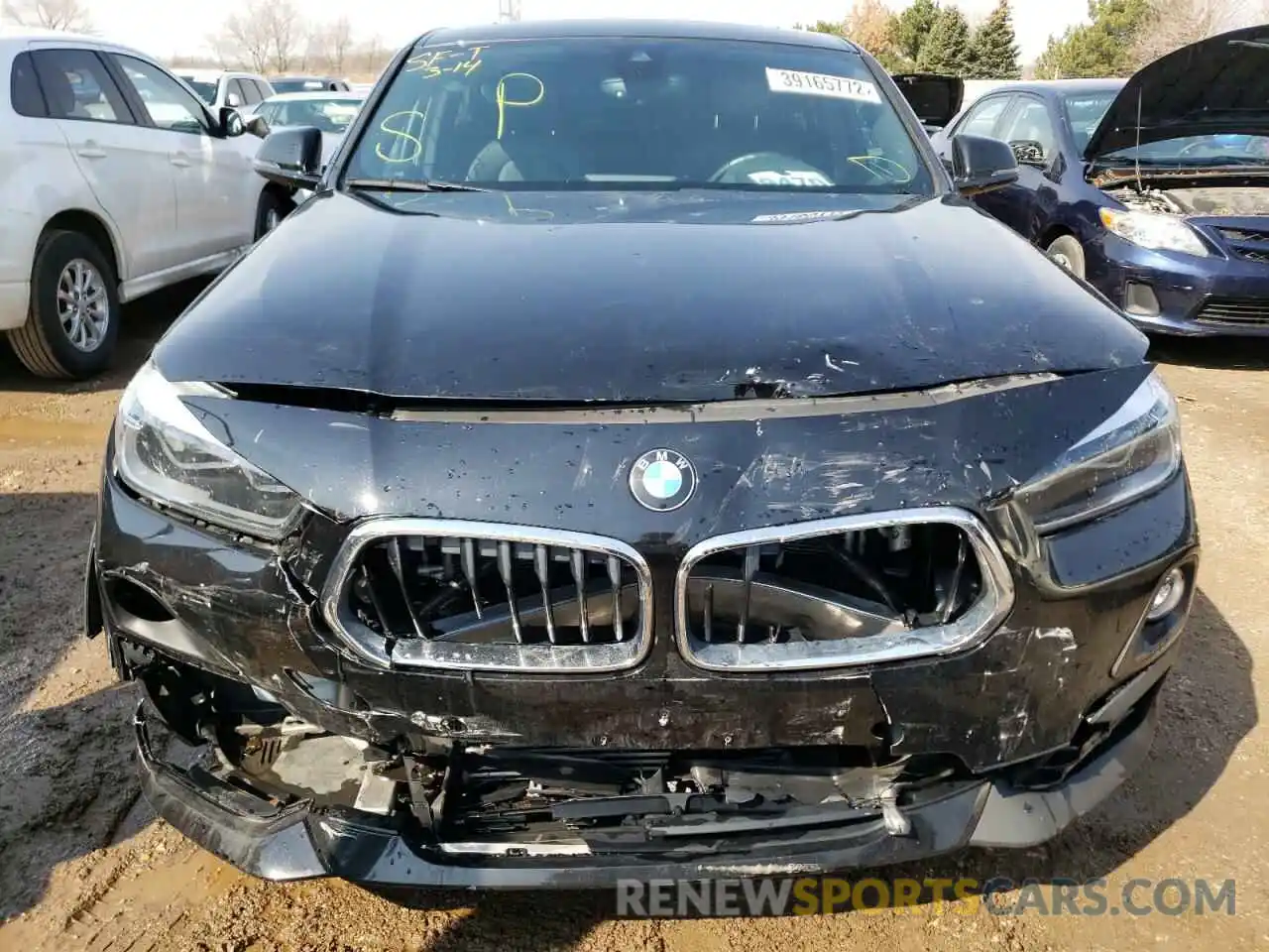 9 Photograph of a damaged car WBXYH9C05L5P16558 BMW X2 2020