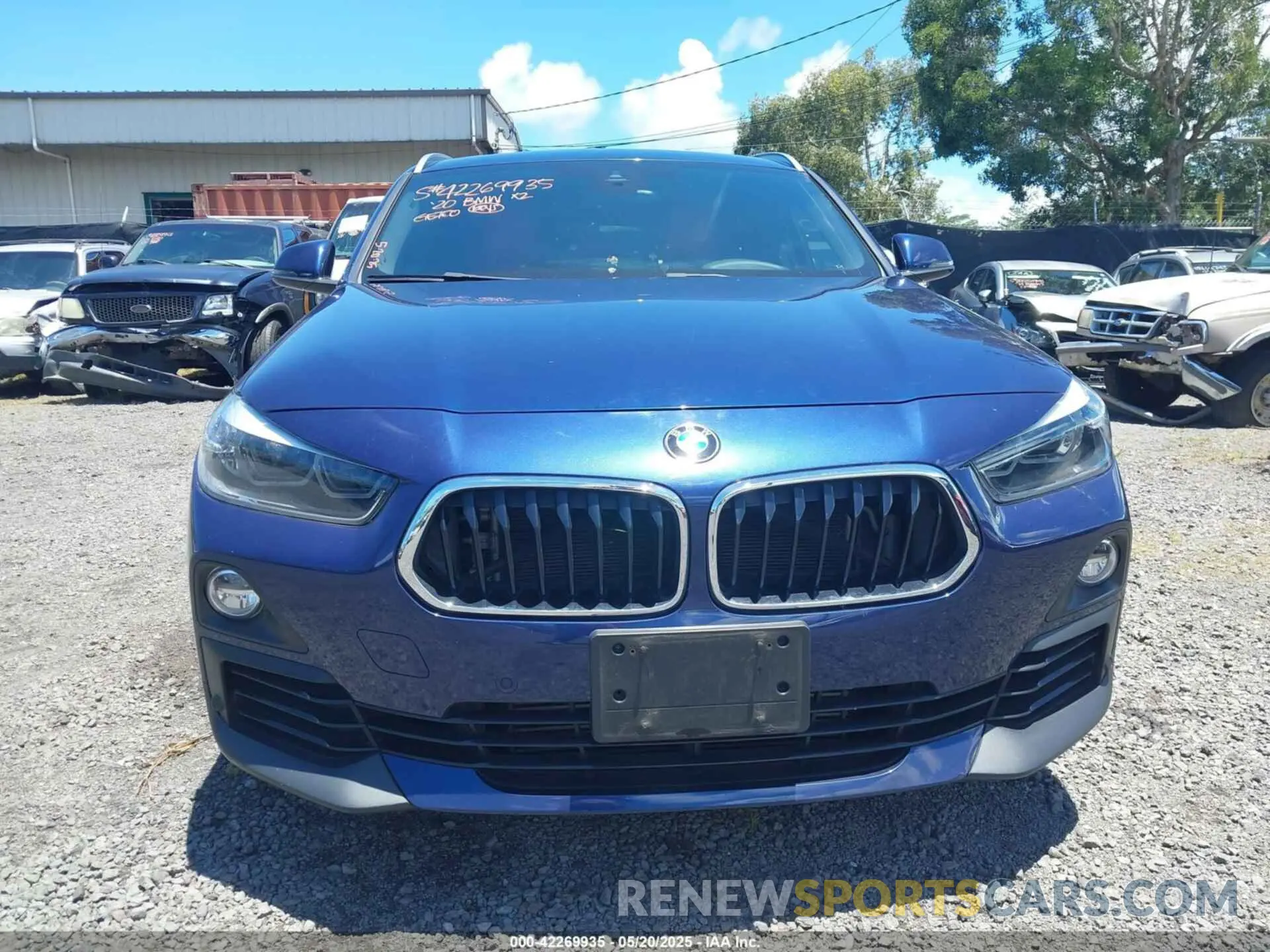 12 Photograph of a damaged car WBXYH9C05L5P25132 BMW X2 2020