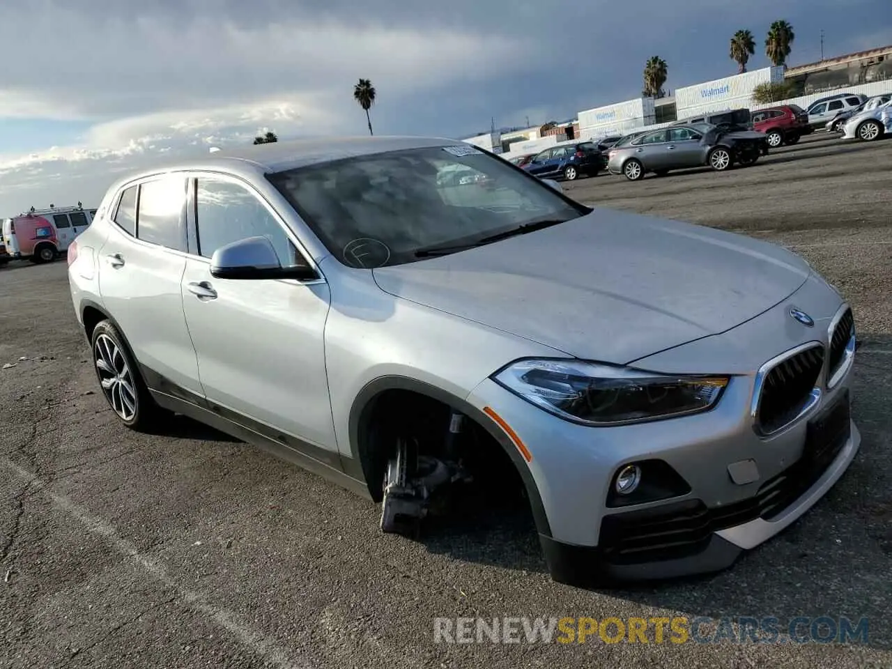 1 Photograph of a damaged car WBXYH9C05L5P80714 BMW X2 2020