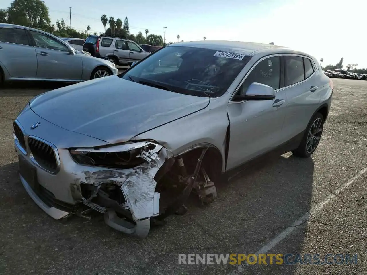 2 Photograph of a damaged car WBXYH9C05L5P80714 BMW X2 2020