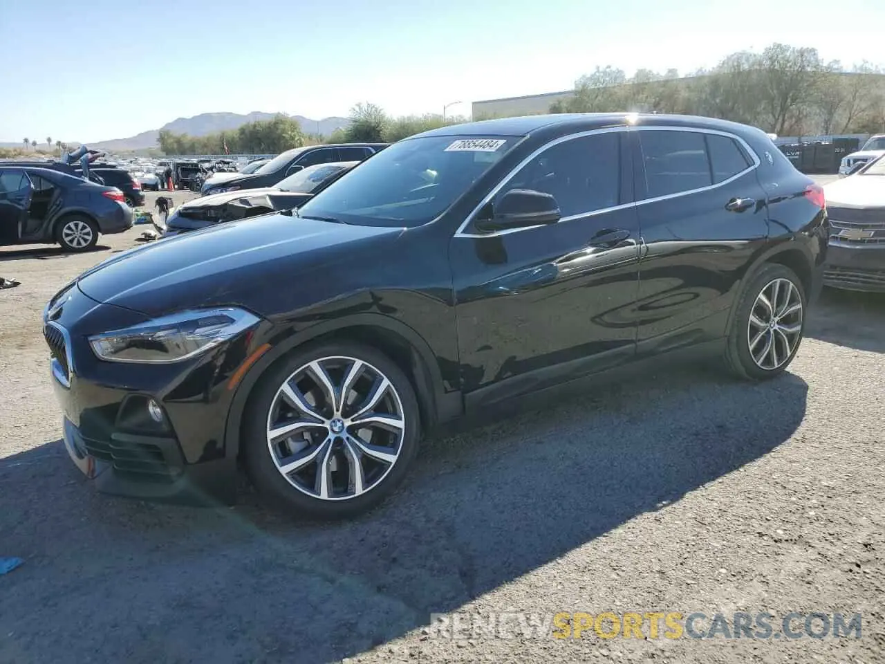 1 Photograph of a damaged car WBXYH9C06L5P27200 BMW X2 2020