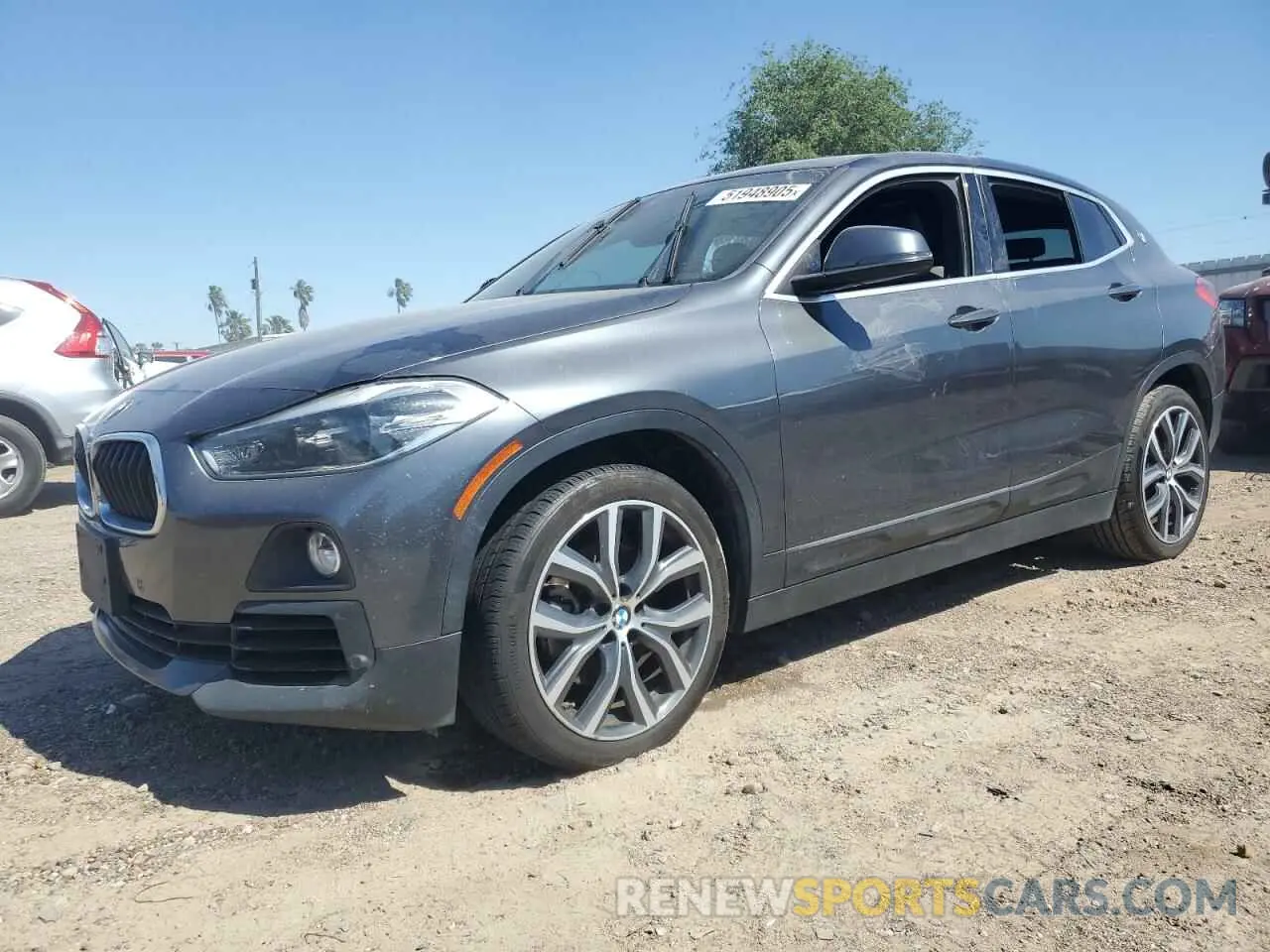 1 Photograph of a damaged car WBXYH9C07L5P73232 BMW X2 2020