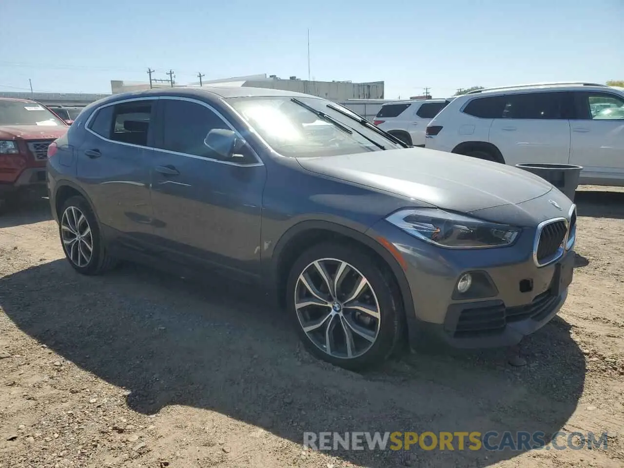 4 Photograph of a damaged car WBXYH9C07L5P73232 BMW X2 2020