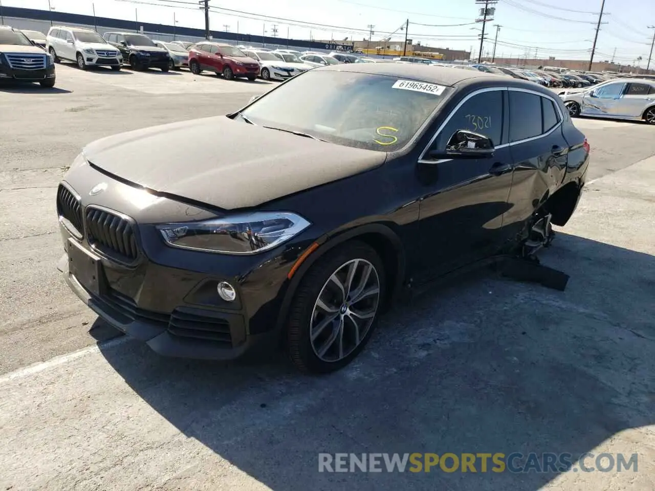 2 Photograph of a damaged car WBXYH9C09L5R15600 BMW X2 2020