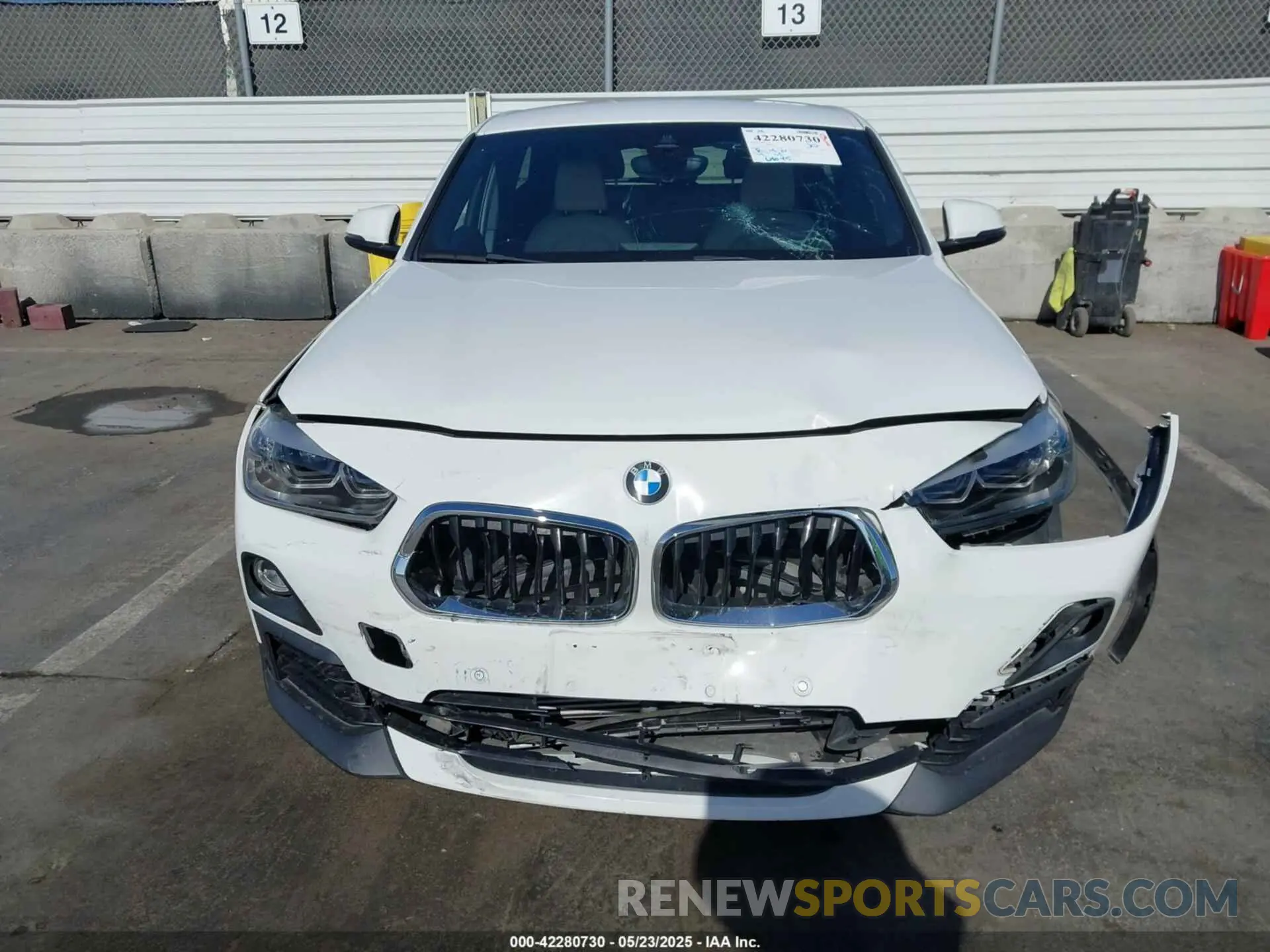 12 Photograph of a damaged car WBXYH9C0XL5P08083 BMW X2 2020