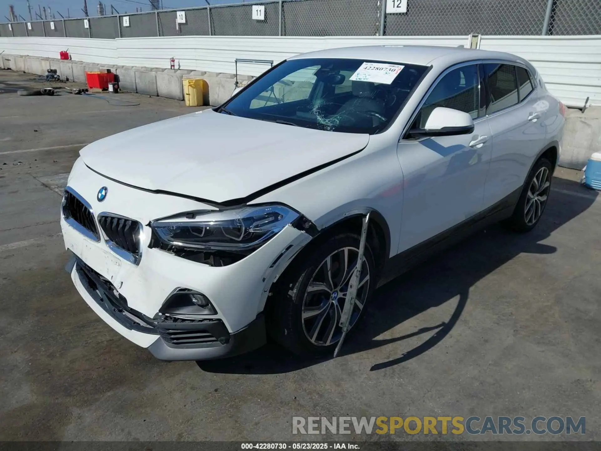 2 Photograph of a damaged car WBXYH9C0XL5P08083 BMW X2 2020
