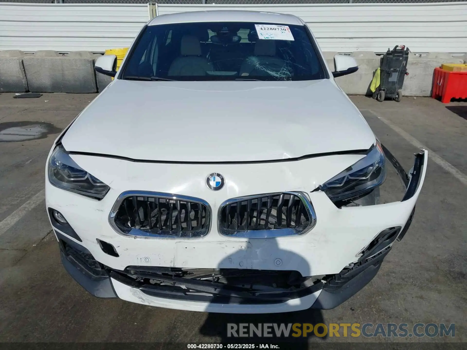 6 Photograph of a damaged car WBXYH9C0XL5P08083 BMW X2 2020