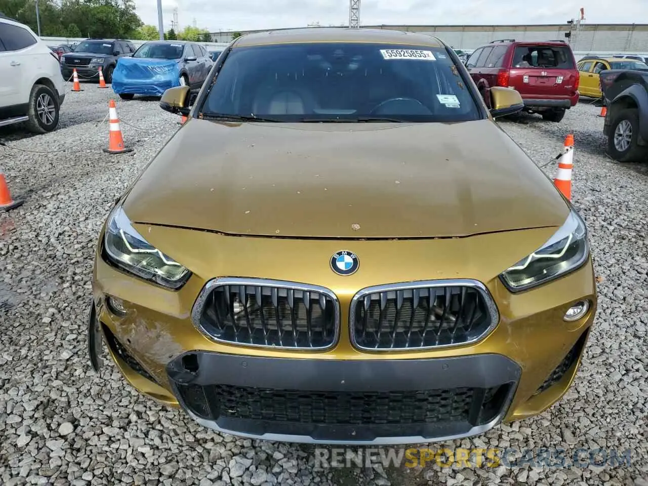 5 Photograph of a damaged car WBXYJ1C00L5R17337 BMW X2 2020