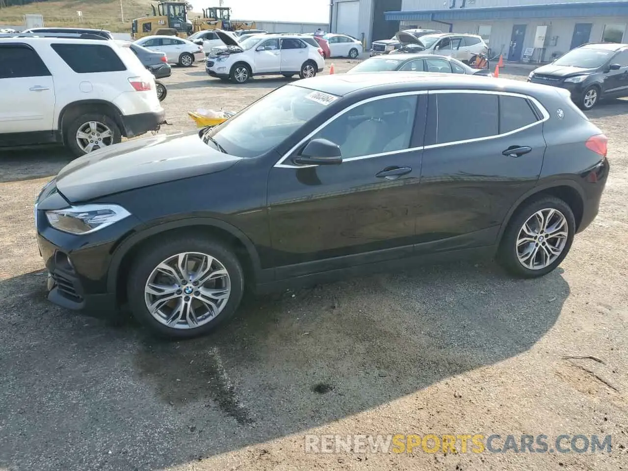 1 Photograph of a damaged car WBXYJ1C01L5N98885 BMW X2 2020
