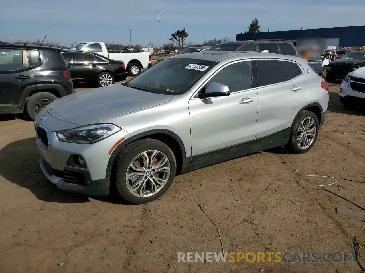 1 Photograph of a damaged car WBXYJ1C02L5P07094 BMW X2 2020