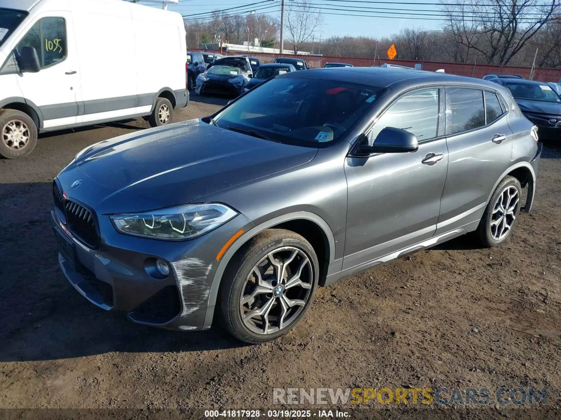 2 Photograph of a damaged car WBXYJ1C02L5P43805 BMW X2 2020
