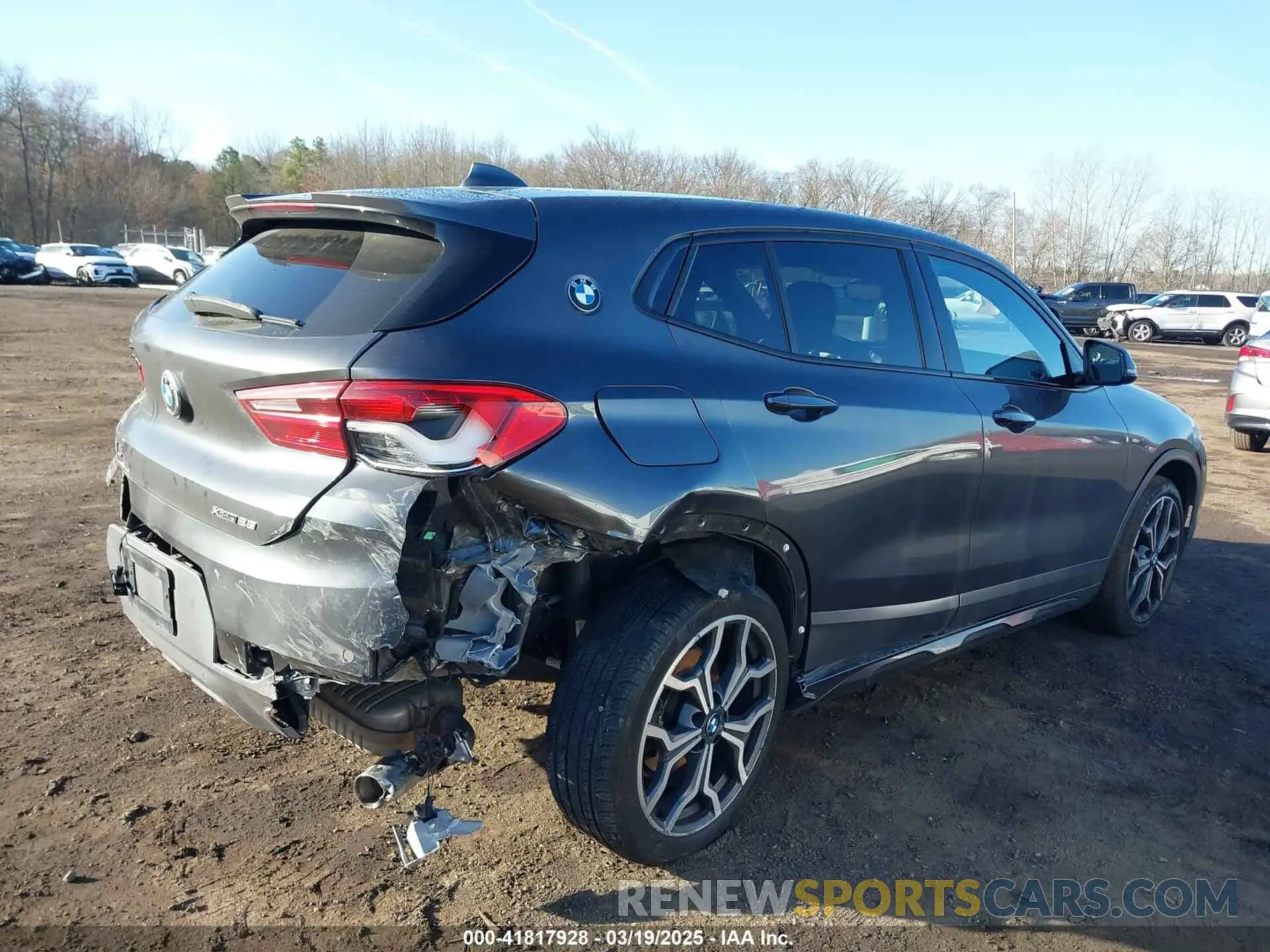 6 Photograph of a damaged car WBXYJ1C02L5P43805 BMW X2 2020