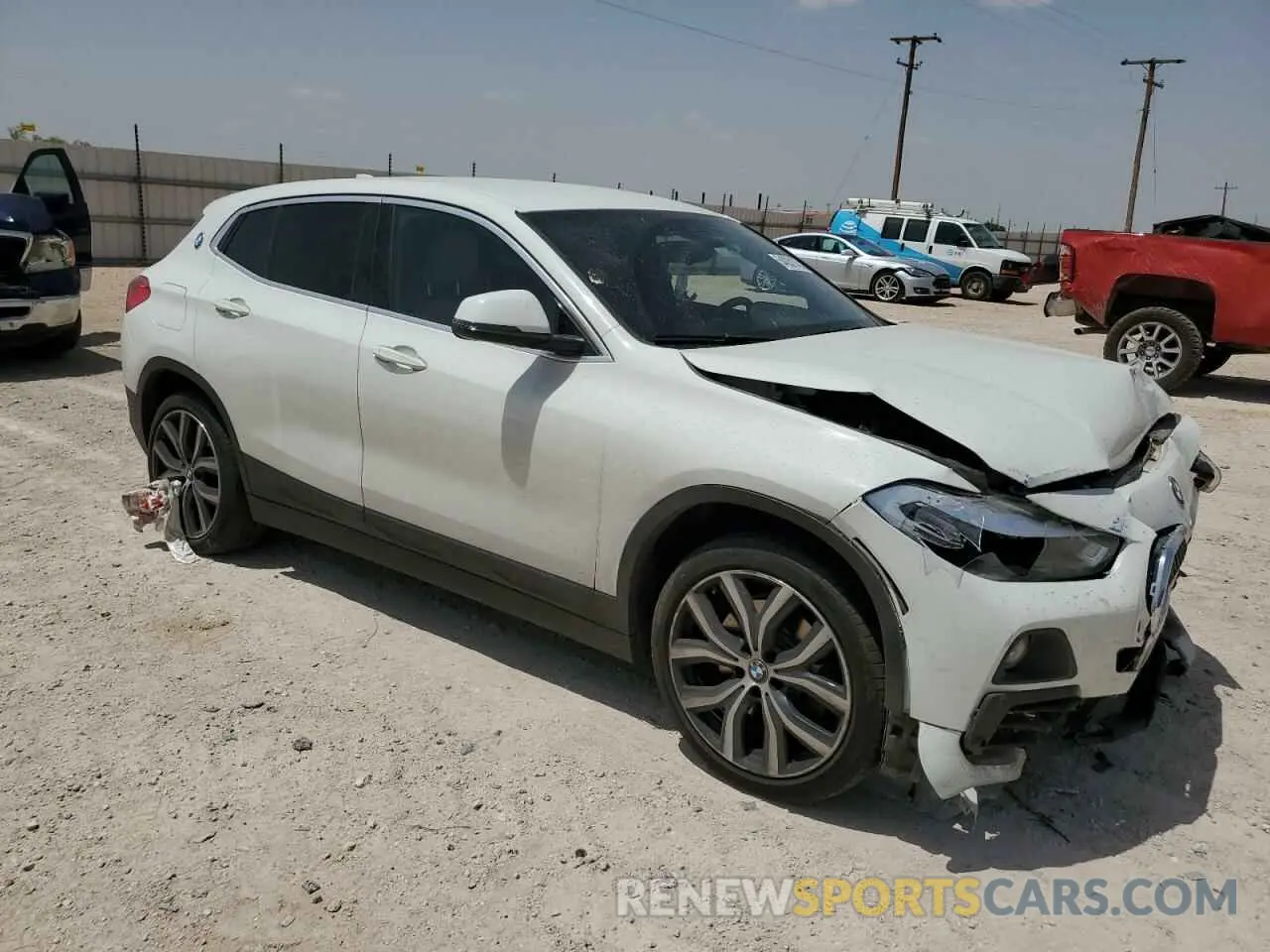 4 Photograph of a damaged car WBXYJ1C04L5P11731 BMW X2 2020