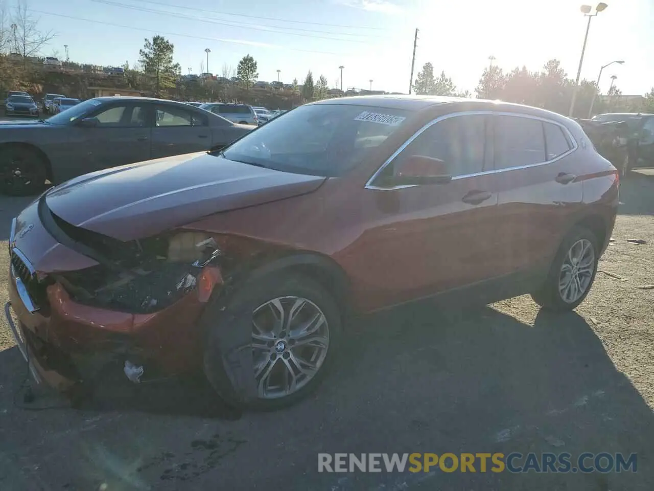 1 Photograph of a damaged car WBXYJ1C05L5P72957 BMW X2 2020