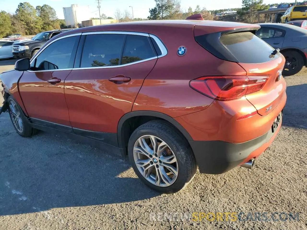 2 Photograph of a damaged car WBXYJ1C05L5P72957 BMW X2 2020
