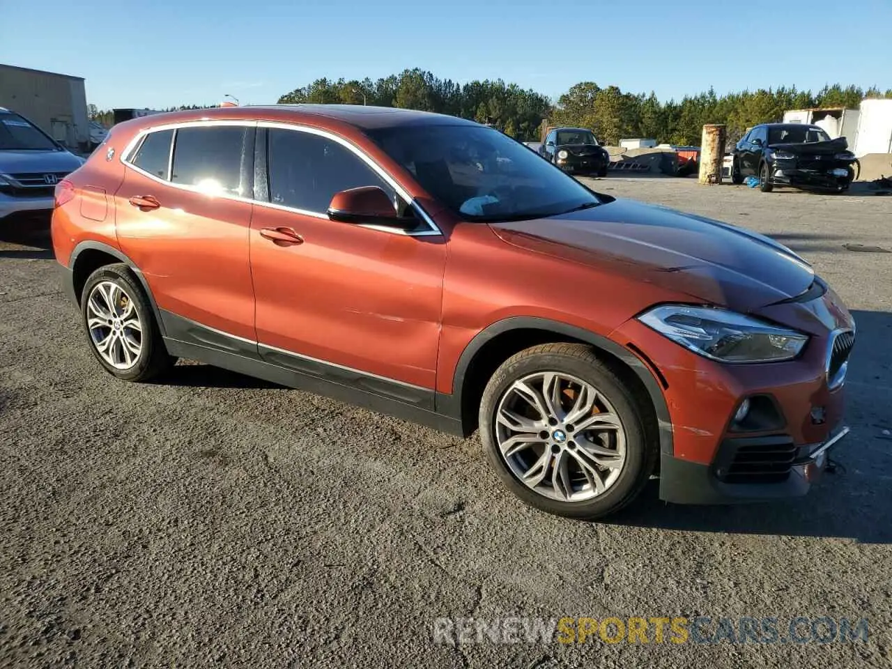 4 Photograph of a damaged car WBXYJ1C05L5P72957 BMW X2 2020