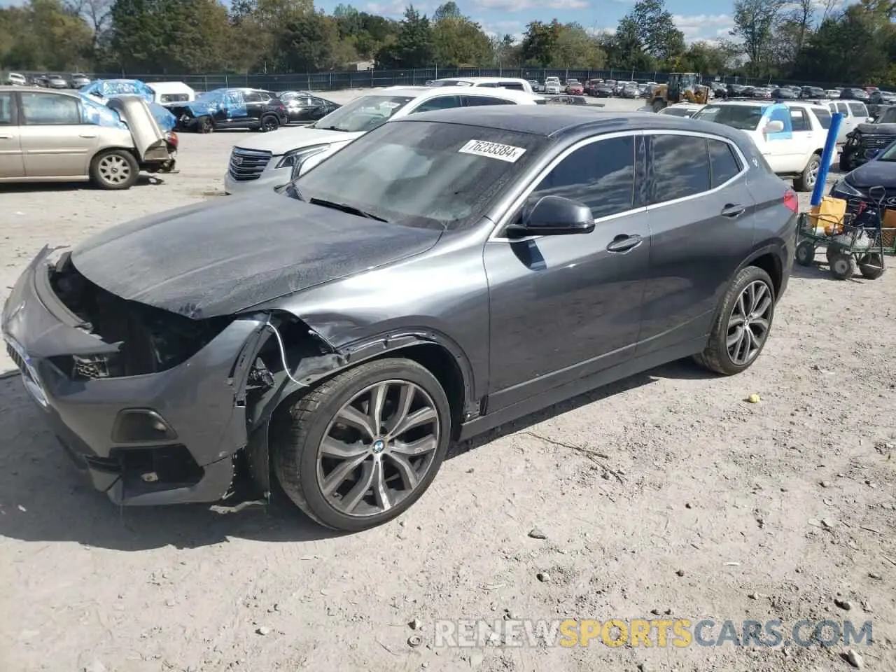1 Photograph of a damaged car WBXYJ1C06L5N97456 BMW X2 2020
