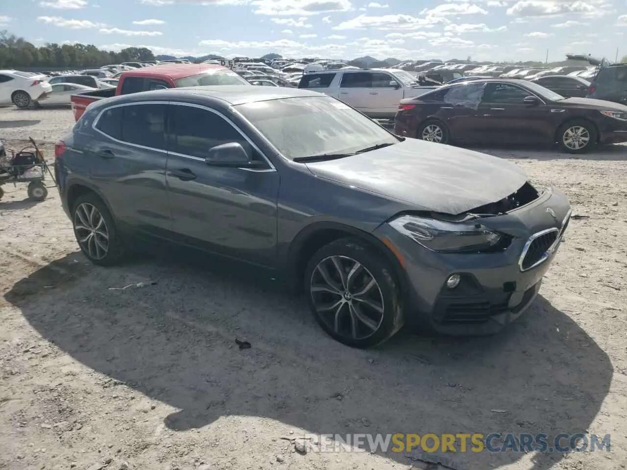 4 Photograph of a damaged car WBXYJ1C06L5N97456 BMW X2 2020