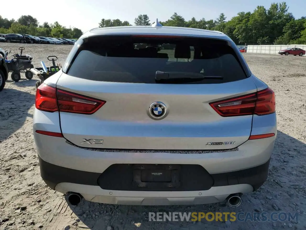 6 Photograph of a damaged car WBXYJ1C06L5R23532 BMW X2 2020